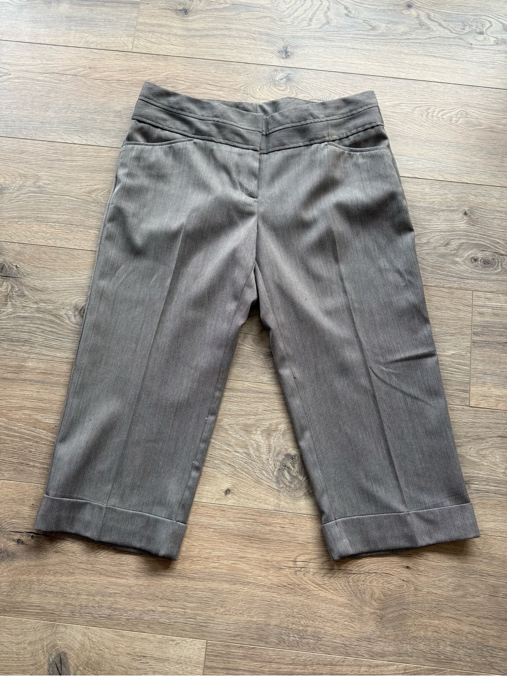 Apt. 9 Brown Tweed-Look Pants